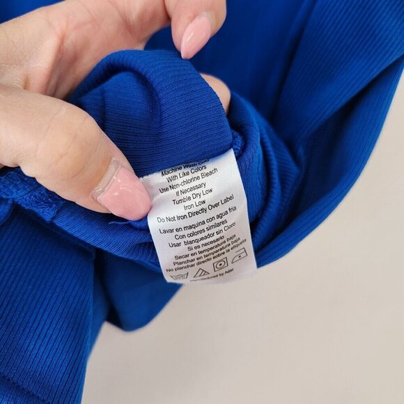 Adar Responsible Collection Blue Scrubs Top Nurse Workwear Women's Size L - Picture 8 of 8